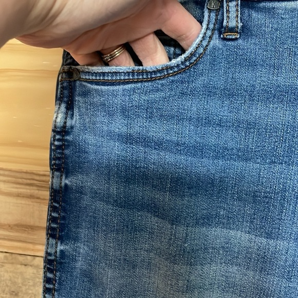 Kut from the Kloth size 10 Donna high rise fab ab ankle skinny button up jean - Picture 2 of 12